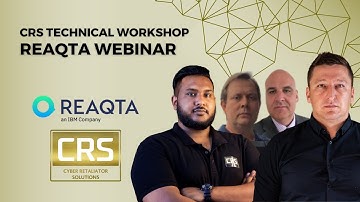 REAQTA Webinar - Proudly Hosted by CRS