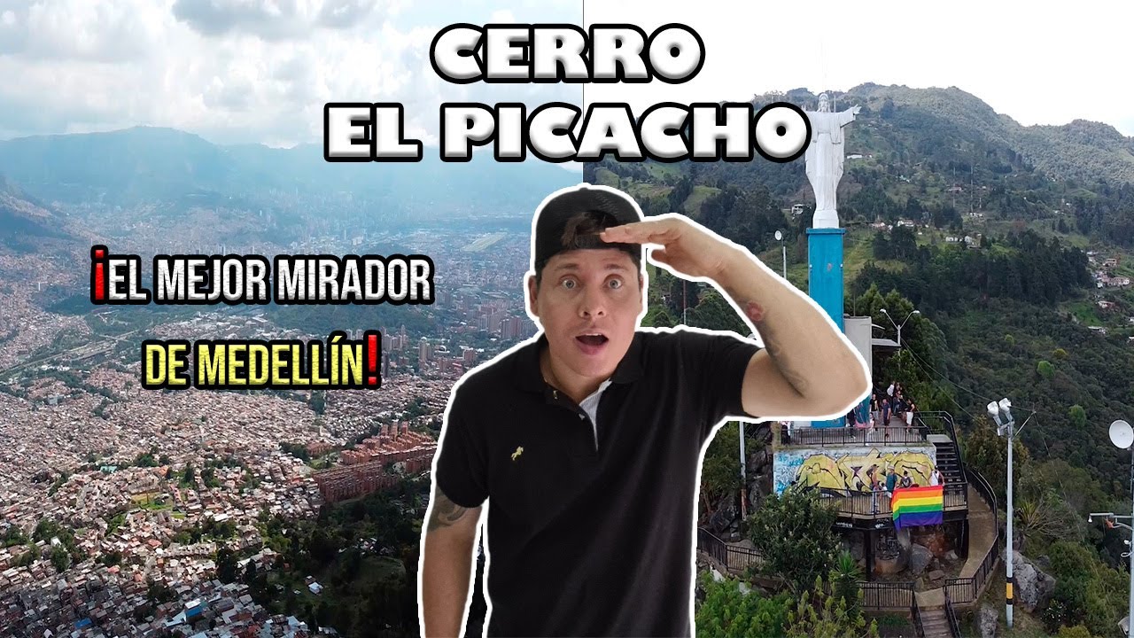 CERRO el PICACHO el Mejor MIRADOR de MEDELLÍN - VISTA 360🏙