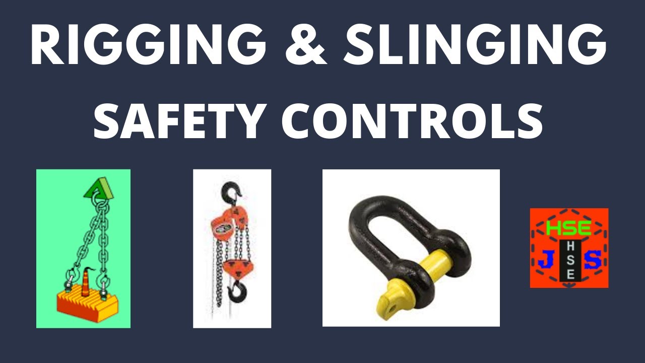 Rigging. Slinger Safety. Slinging. Safe methods
