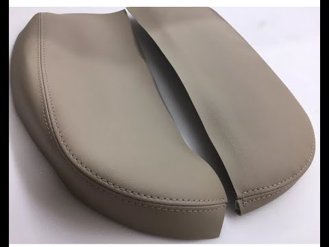 How to Professionally Recover a Center Arm Rest in Acura MDX 2007-2014  EASY WAY