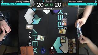 Amulet Titan vs Dredge | Modern FNM | Round 3 | Paper MTG
