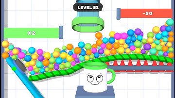 Rope And Balls - All Levels 37 To 60 Gameplay Android iOS Part 2