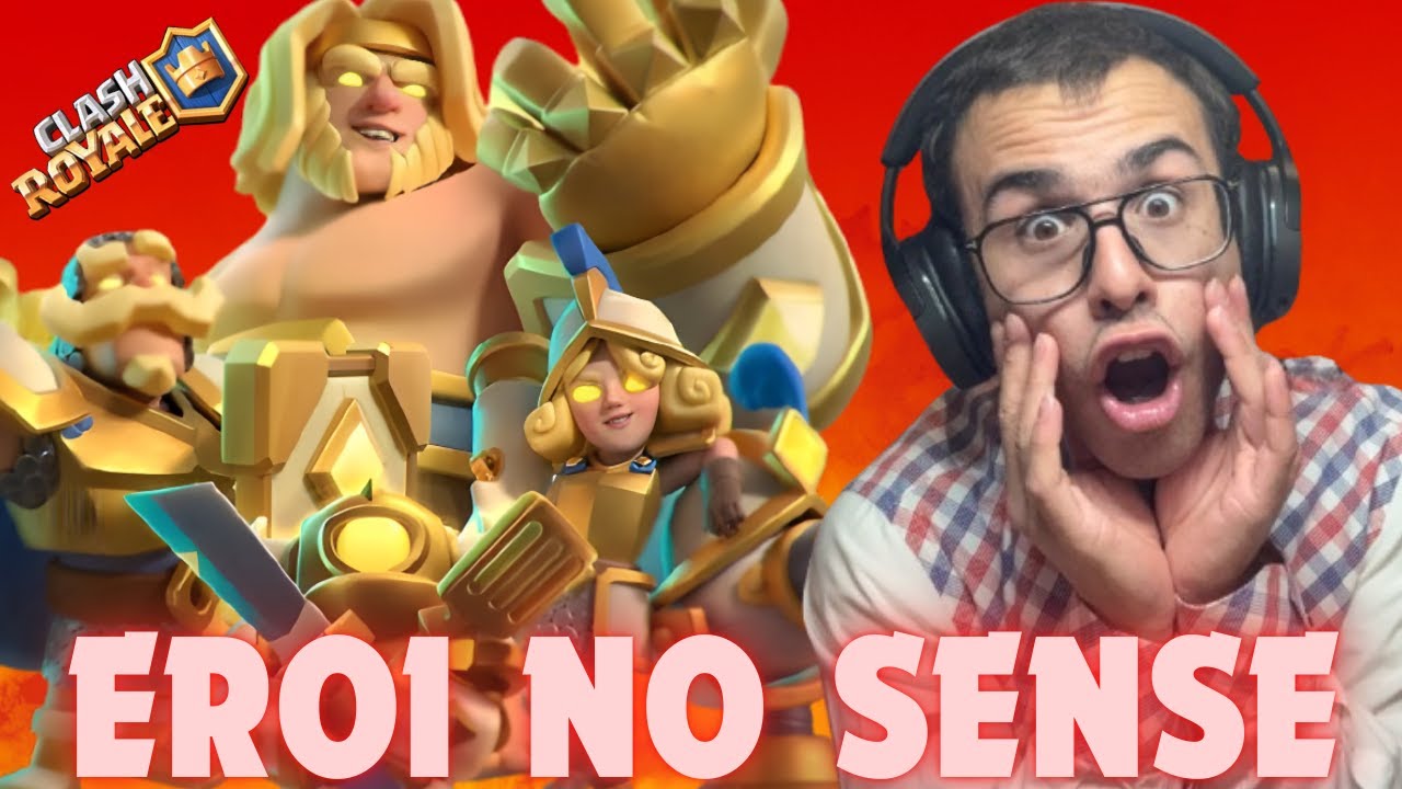 PROVIAMO GLI EROI !!! SONO EFFETTIVAMENTE FORTI ??? *** CLASH ROYALE