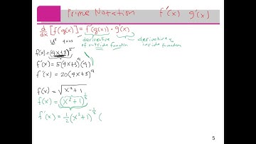 Aug 3 Chain Rule Prime Notation