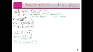 Aug 3 Chain Rule Prime Notation