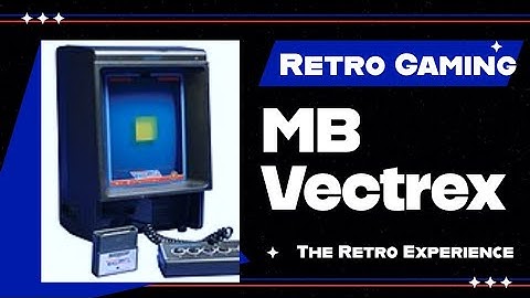 The Vectrex. Retro Gaming
