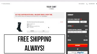 Free Shipping On Nike.com 