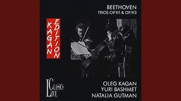 String Trio No. 3 in G Major, Op. 9 No. 1: III. Scherzo. Allegro