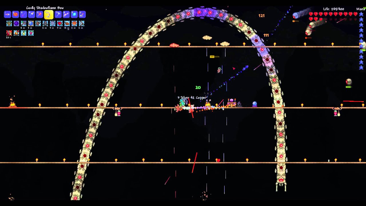 Incognito on X: In the process of building a HUGE boss arena #Terraria   / X