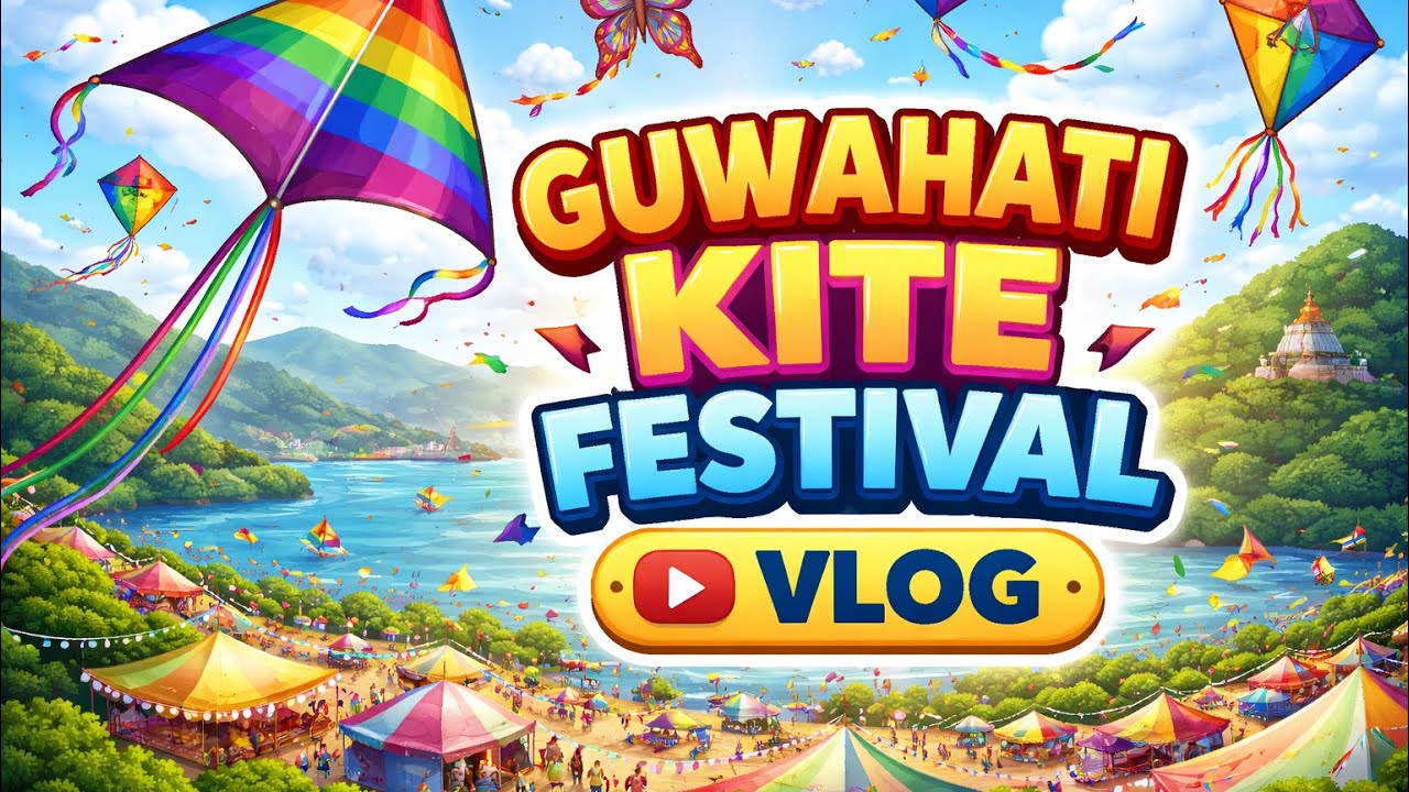 Patang, Music & Masti 🪁 | Guwahati Kite Festival 2026 | #kite #kitefestival #guwahati 