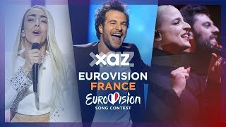 🇫🇷 France in Eurovision - Top 10 (2010-2019)