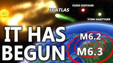 Two Stars EXPLODE and Two BIG Earthquakes Rupture as 3I/ATLAS is hit by CME 💥 This is Getting WEIRD