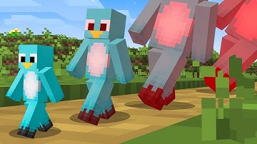 Minecraft, But Damage = More Tiny