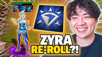 2-1 CRYSTAL GAMBIT EMBLEM?! TIME TO REROLL ZYRA!
