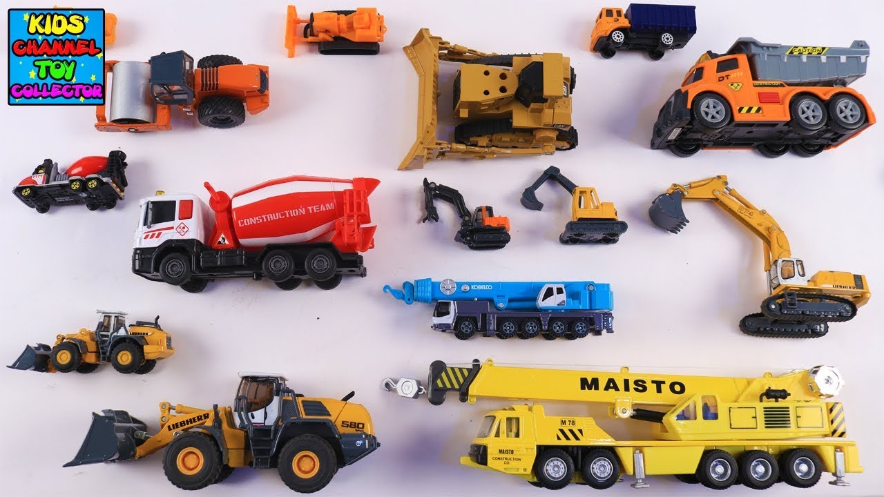 construction vehicle videos for toddlers