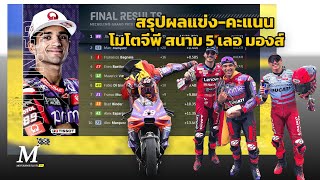 [MotoGP Le Mans] สรุปผลแข่ง-คะแนน โมโตจีพี สนาม 5 เลอ มองส์ 