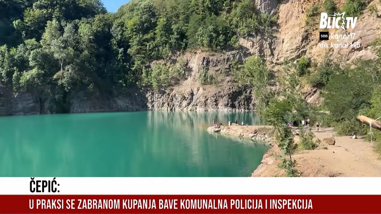 ZABRANJENO JEZERO U SRBIJI! Ljudi se UPRKOS OPASNOSTI svakodnevno kupaju! | VESTI