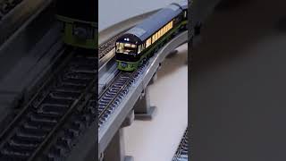 中編2 共走 JR東日本 485系 観光大使ジパング & リゾートやまどり n scale JR EAST 485 “Zipangu” & "RESORT YAMADORI” ＃Shorts