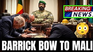 UNBELIEVABLE 😳 BARRICK GOLD FINALLY GAVE UP TO MALI 😳