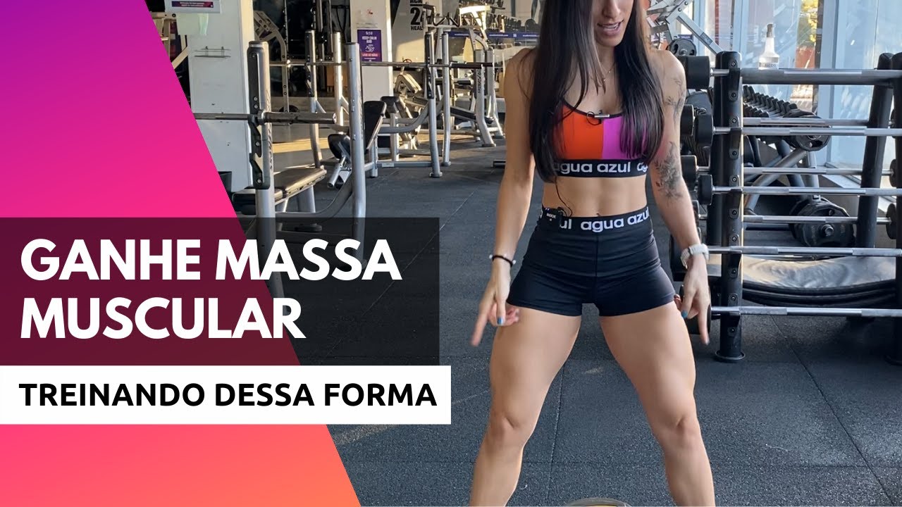 Como GANHAR MASSA muscular - Sempre treine dessa forma! 