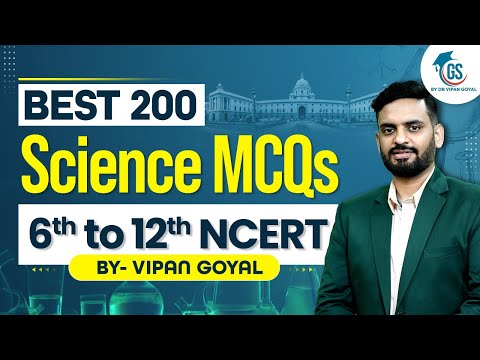 SCIENCE SSC CGL CHSL MTS and other previous year questions l GS by Dr Vipan Goyal l Science MCQs