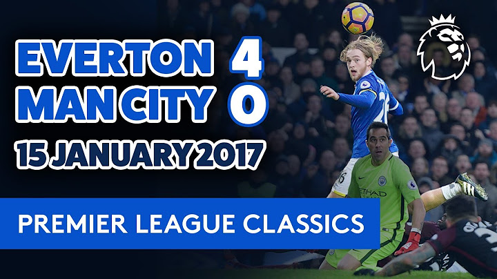 PL CLASSICS: EVERTON 4-0 MAN CITY | FT. THAT TOM DAVIES GOAL!