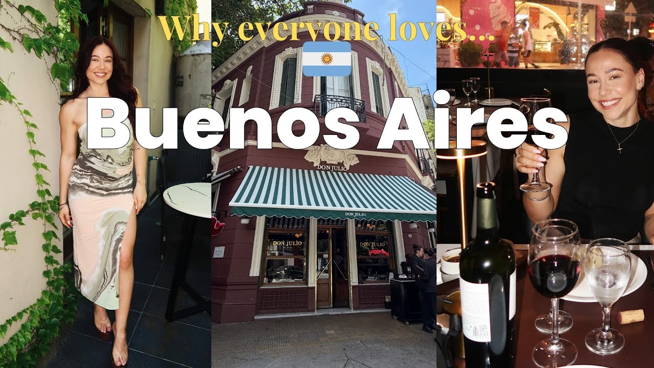 Буэнос-Айрес 🇦🇷 Идеальное место для первой остановки в Аргентине | Видеоблог о путешествии