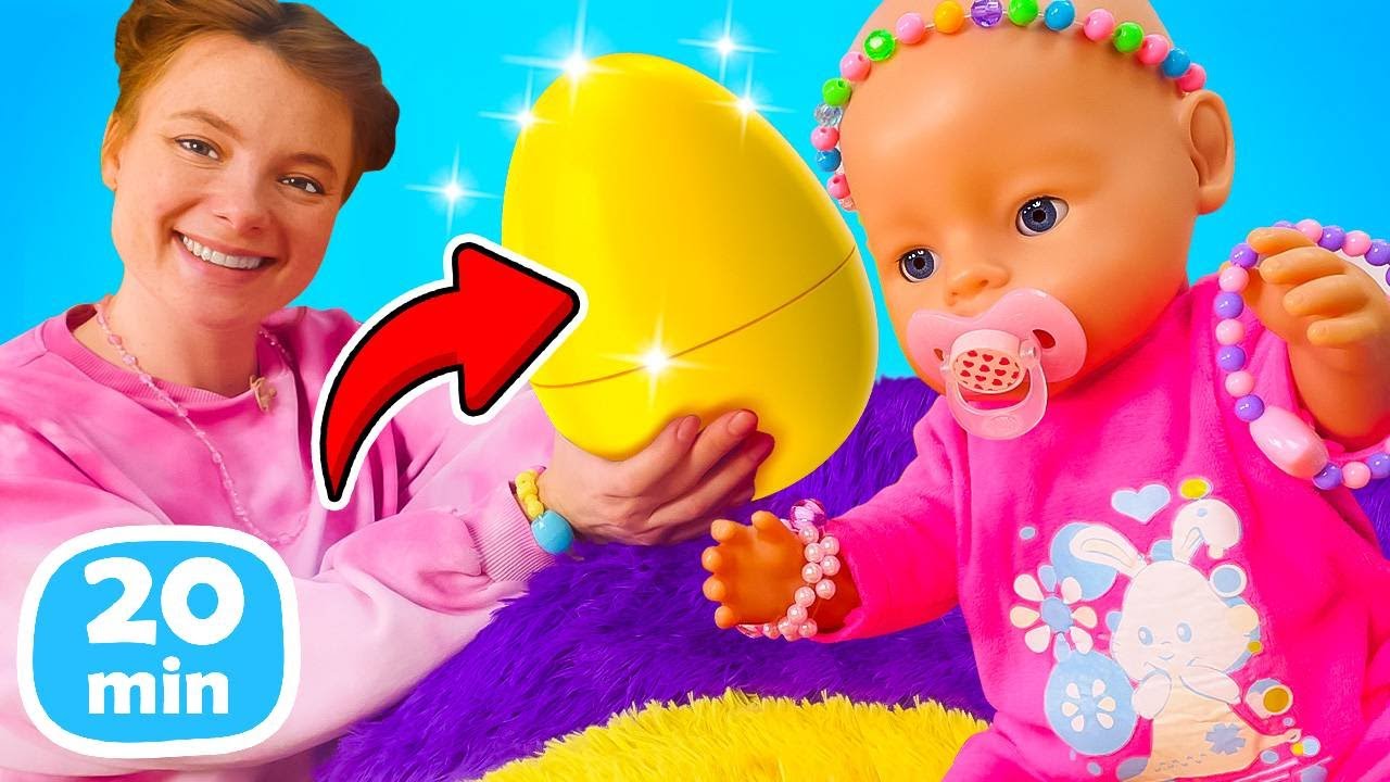 🐣🎀 Irene & Baby Born auf Ostereiersuche – Fröhliche Puppenspiele-Kompilation für Kinder