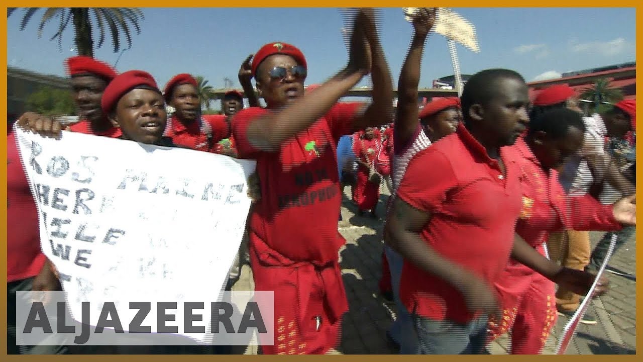 🇿🇦 حزب "المقاتلون من أجل الحرية الاقتصادية" المعارض في جنوب أفريقيا يتقدم في استطلاعات الرأي | الجزيرة الإنجليزية
