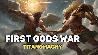 The Titanomachy | The First Gods War // Greek Mythology