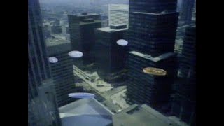 Futuristic Continental Bank Retro Commercial 1980s