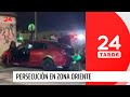 Delincuente fue sorprendido disparando y lo detuvieron tras persecución | 24 Horas TVN Chile