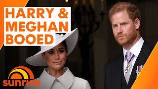 Harry and Meghan BOOED at royal family event | Sunrise