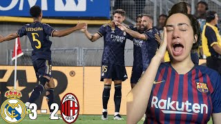 BARCA FAN REACTS TO Real Madrid vs AC Milan 3-2 Hіghlіghts & All Goals | Club Friendly 2023
