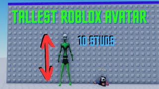 Replying to @😂 tallest free roblox avatar #rbx #roblox #free #robloxa