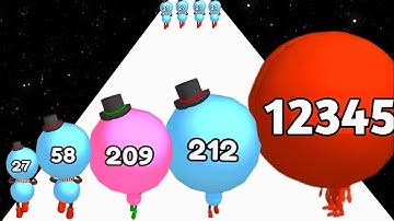 Big Head Run vs Battery Run - Gameplay Walkthrough (Android, iOS) Mobile Games