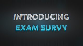 Introducing Exam Survycontent Creator