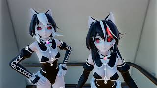 [MMD Void Sisters] -- Elevator Problems