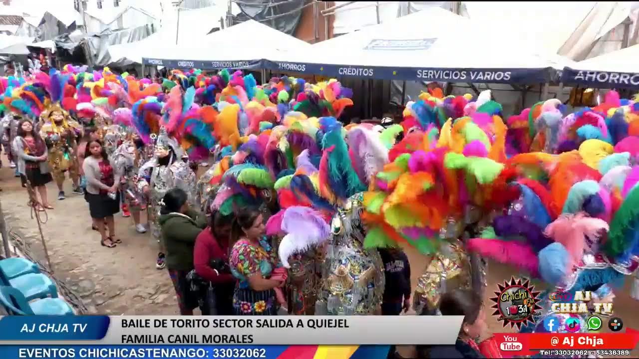 GRAN PRESENTACION DEL BAILE DE TORITO SECTOR SALIDA A QUIEJEL