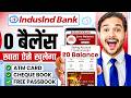 IndusInd Bank Account Opening Online 2026 | Indusind Bank Zero Balance Account Opening Online