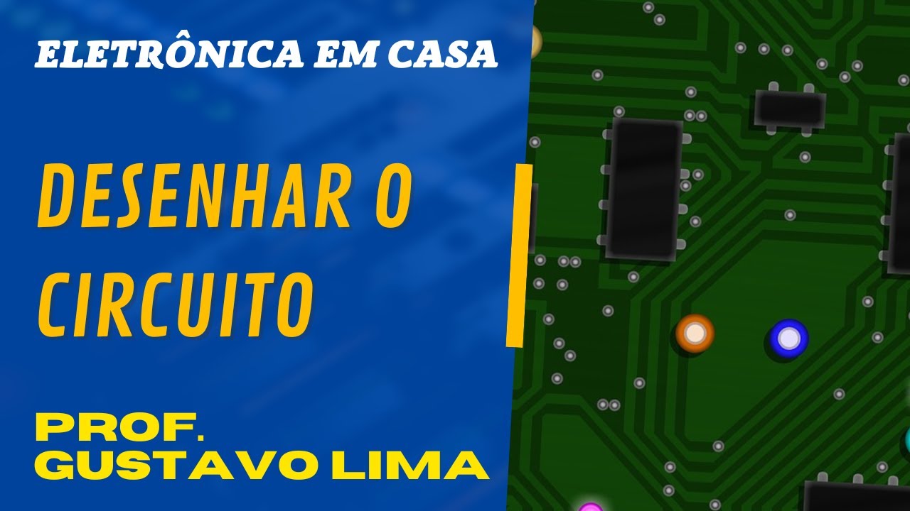 Como DESENHAR as TRILHAS do circuito na PLACA de FENOLITE