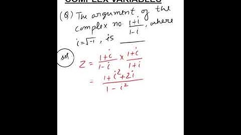 COMPLEX VARIABLES || modulus of complex numbers || Engineering Maths - GATE & IES