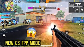 New CS FPP Mode Gameplay - Clash Squad FPP Mode Update | Free Fire OB45 Update