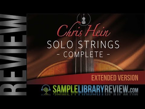 Review Examples Chris Hein Solo Strings Complete Extended - YouTube