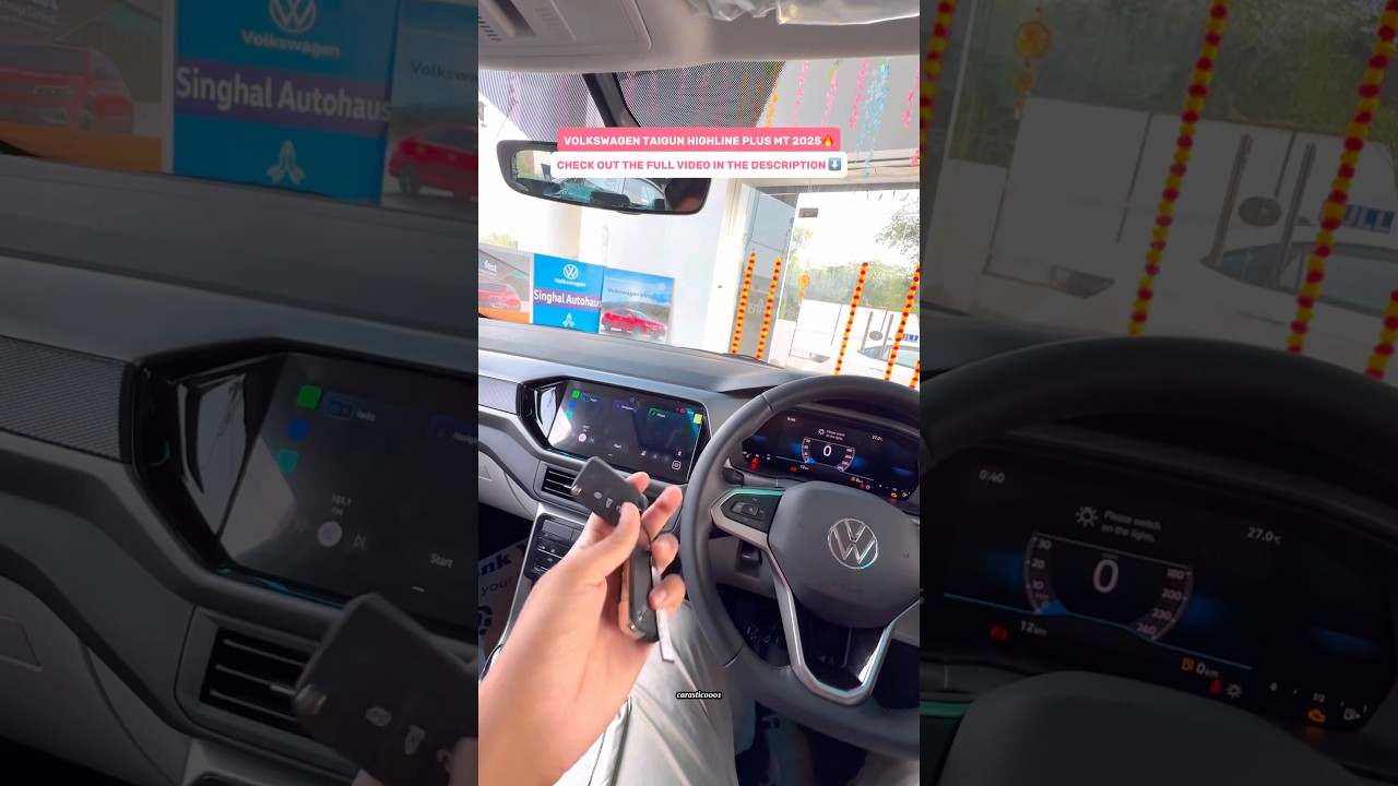 Volkswagen Taigun Highline plus MT 2025🔥
