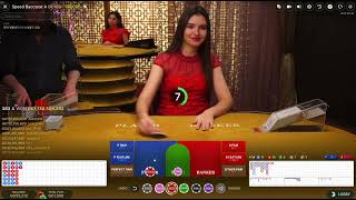 Live baccarat Gameplay 55 | Road to $1,000,000 | $2,100 PROFIT screenshot 5