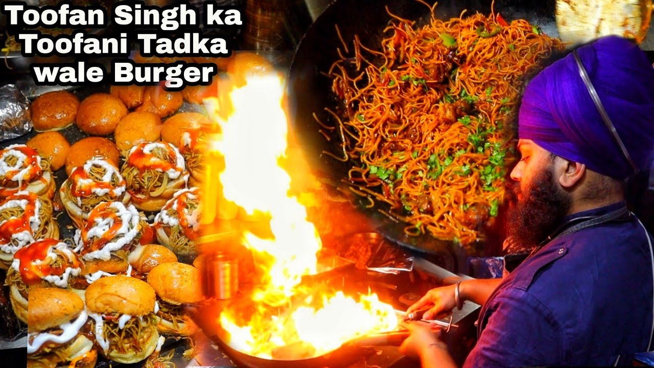 Download Toofan Singh ka Toofani Tadka wale burger | Indian street food