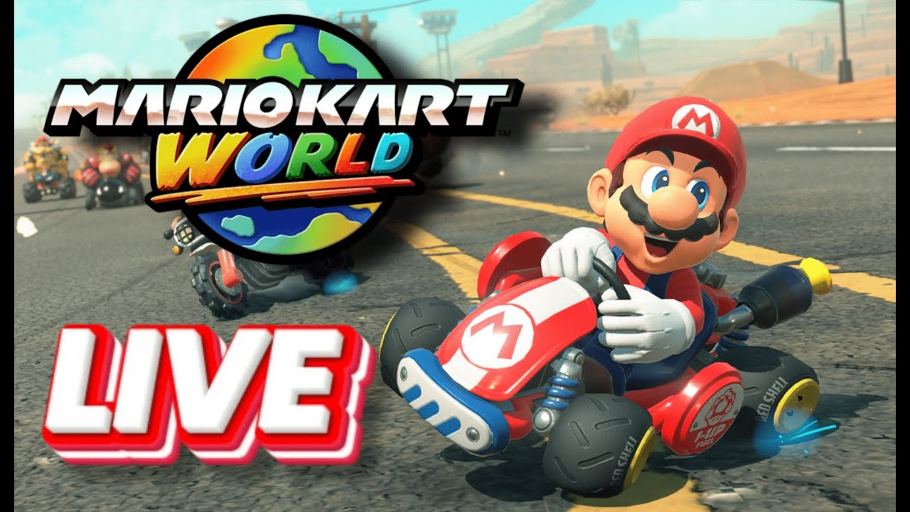 Mario Kart World LIVE with Viewers!