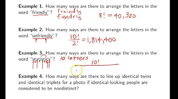 Nondistinct Permutations -- Example 3