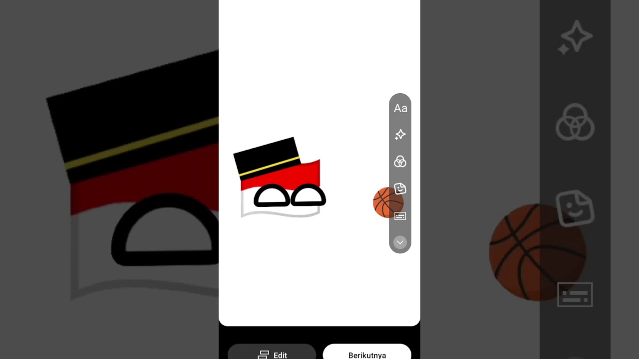 TUTORIAL MENGAMBIL BARANG 🏀 ||ib: di sound|| #countryemoji #tutorial #edit